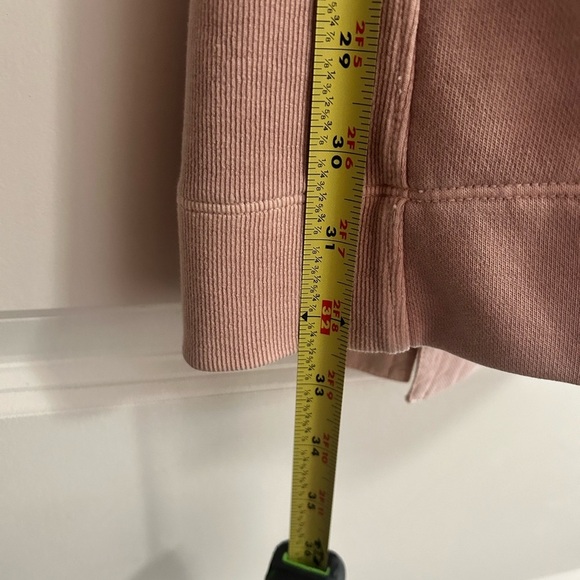 REISS Lila Utility Mini Dress Size xs Blush Pink Belted Pockets Drawstring Comfy - Picture 5 of 7